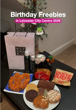 Birthday freebies in Leicester: enjoy treats from Zizzi, Greggs, Costa, and more in the city centre!