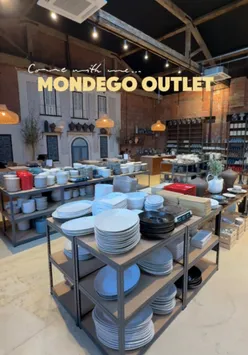 Shopping at the new Mondego outlet in Leeds, featuring homeware and trendy decor.