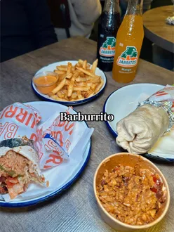 Lunch at Barburrito in Cardiff, featuring burritos and a special chili deal. Perfect spot for healthy eating! #BOGOF