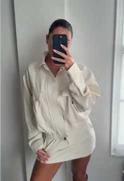 Fashion haul by @prettylittlething showcasing trendy outfits and accessories for style inspiration.