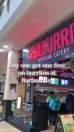 Enjoying delicious burritos at Barburrito Cardiff with a Buy One Get One Free offer for app members this January!
