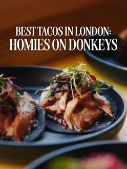 Tasty tacos at Homies On Donkeys in Leytonstone, showcasing exceptional value and skillful Mexican cuisine.