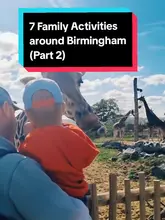 A montage video showcasing various family-friendly activities and venues in and around Birmingham, including zoos, museums, and farms.