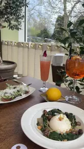 A promotional reel for Tortello, a new Italian restaurant in London, featuring a variety of dishes including burrata, seafood pasta, and hazelnut tiramisu, alongside shots of the bright, airy interior.