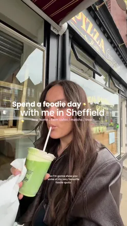 Yaaay for a foodie Easter weeknd doing all things fun + food with my toddler in Sheffield ✨🌸🫶🏼🌟  ☕️ Paradiso is my favourite little tiramisu cafe  🍪 Eve Bakery for homemade donuts and the best matcha ever  🐮 Whirlow Barn for farm animals, a farm shop and delicious breakfast! 