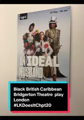 A vlog-style review of the play 'An Ideal Husband' at the Lyric Theatre in London, highlighting the atmosphere and audience experience.