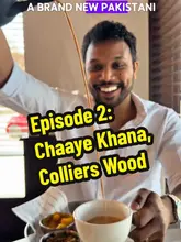 A creator uses a globe-spinning gimmick to introduce a new Pakistani cafe in South London, followed by a fast-paced review of various traditional breakfast and lunch dishes, including pani puri, keema, and masala fish.