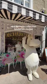 A promotional reel showcasing a Moomin-themed biscuit collection at the Biscuiteers boutique in Notting Hill, featuring close-ups of the decorated biscuits, packaging, and in-store merchandise.