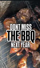 A high-energy vlog capturing a day at an outdoor BBQ event, featuring Caribbean street food, drinks, and social activities like tug-of-war.