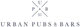 Urban pubs and bars logo