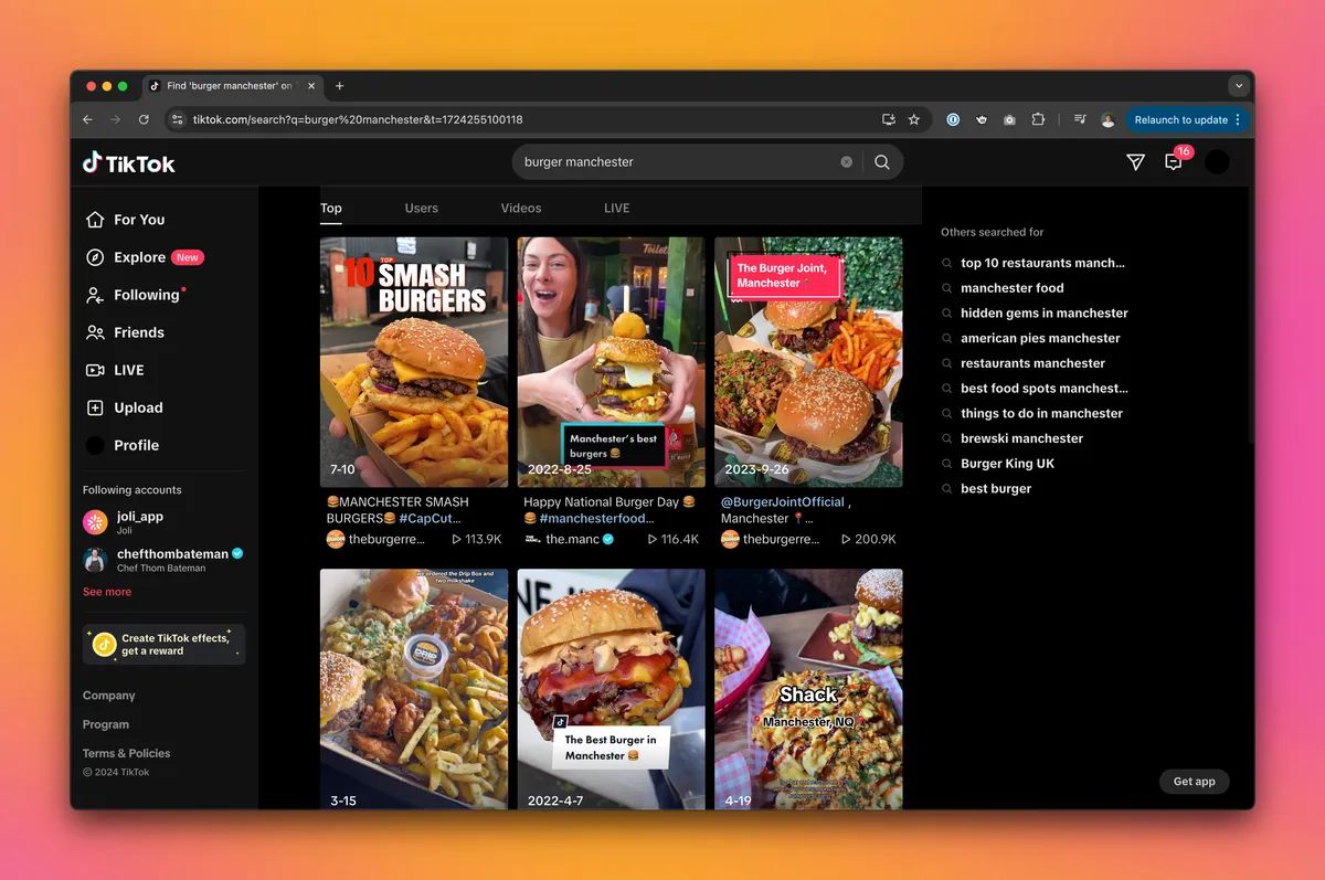 How to Increase Restaurant Footfall with TikTok